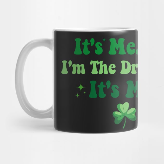 Humor Groovy Retro It's Me. Hi. I'm The Drunkest. It's Me. by Saraahdesign